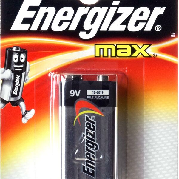 Батарейка Energizer Max 9v