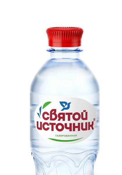 Вода питьевая газ. Святой Источник 0,33 л ПЭТ