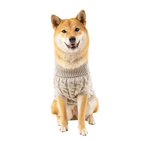 Свитер для собак 45см 2XL серый (унисекс)