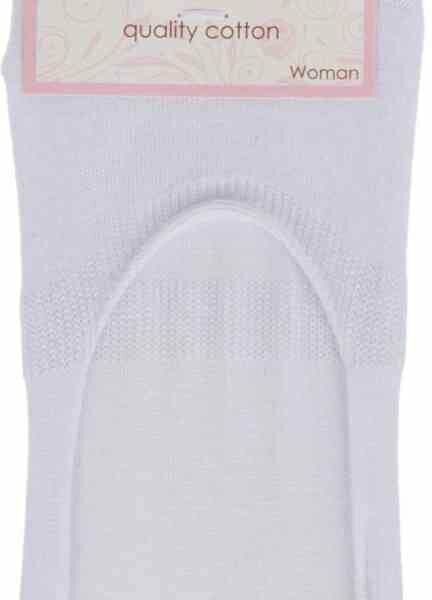 Подследники женские Lucky Socks цвет: белый, 36-40 р-р