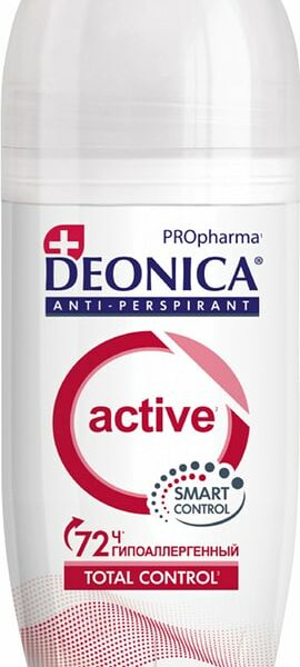 Дезодорант-антиперспирант Deonica PROpharma Active 50мл