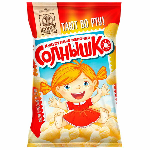 Палочки кукурузные Союзпищепром Солнышко