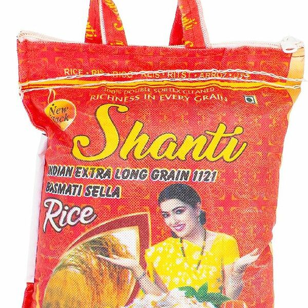 Рис Shanti Басмати Селла пропаренный 1 кг