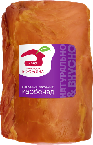 

Карбонад МД Бородина копчено-вареный вес