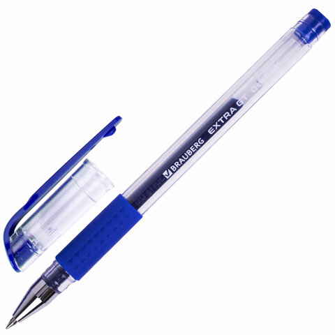 

Ручка гелевая BRAUBERG Extra Gt, синий, с грипом, Арт. 143915