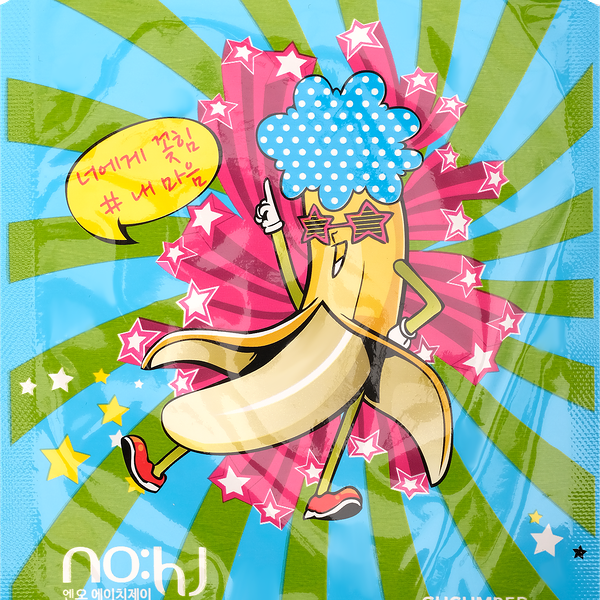 Маска для лица NOHJ Banaman с экстрактом огурца, для всех типов кожи, 25г