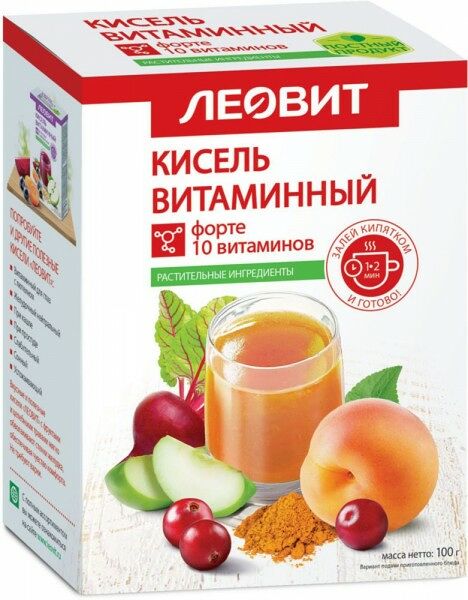 Кисель Леовит Витаминный форте 20 г х 5 шт