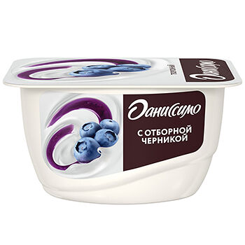 Творожный продукт Данон Даниссимо черника 5,5% Россия