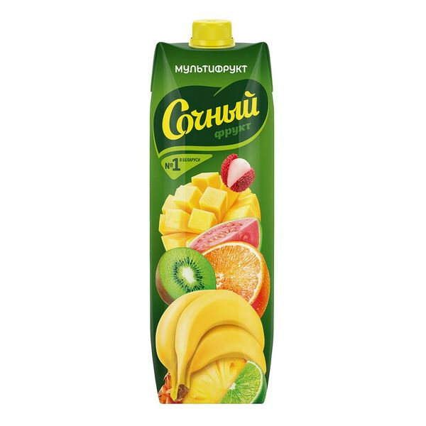 Нектар СОЧНЫЙ мультифрукт 1 л РБ