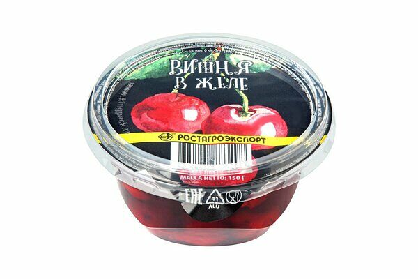 Желе РостАгроЭкспорт с вишней