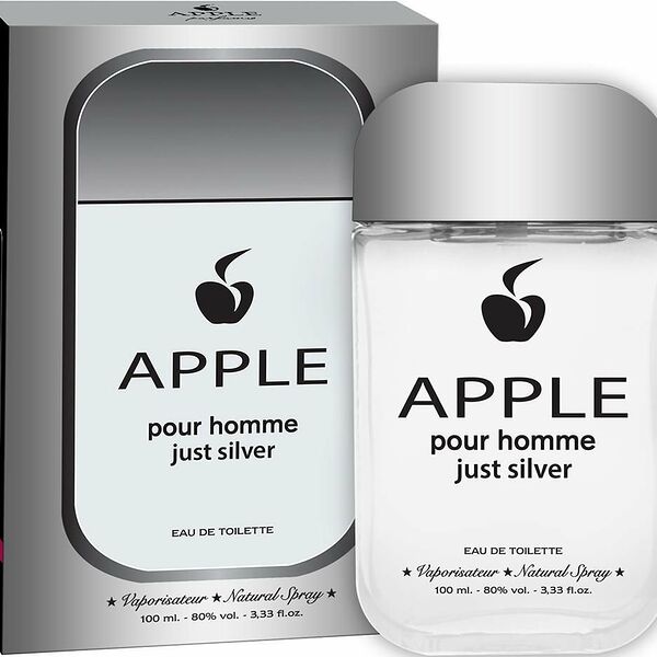 Туалетная вода для мужчин Apple Pour homme just silver