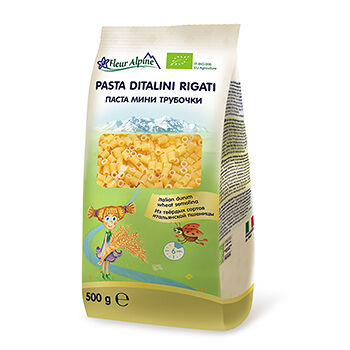 Макаронные изделия мини Трубочки Fleur Alpine