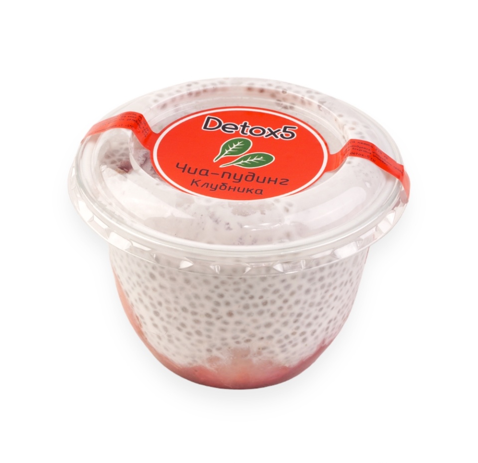 

Чиа-пудинг Клубника Detox5 270г, Россия