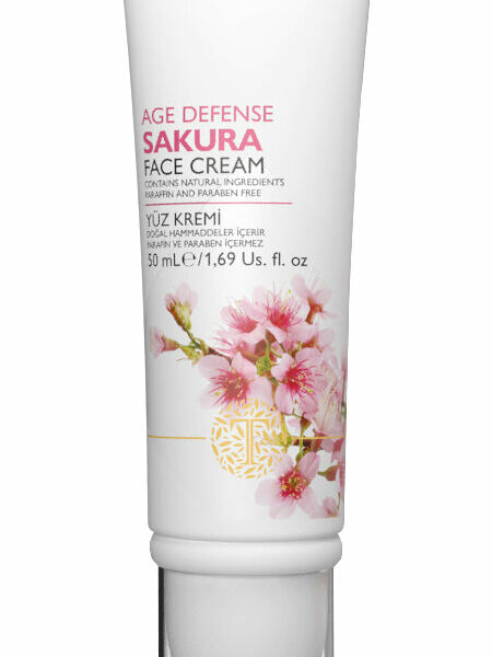 THALIA NATURAL BEAUTY Sakura Age-Defense Face Cream Крем антивозрастной для лица с экстрактом сакуры, 50 мл