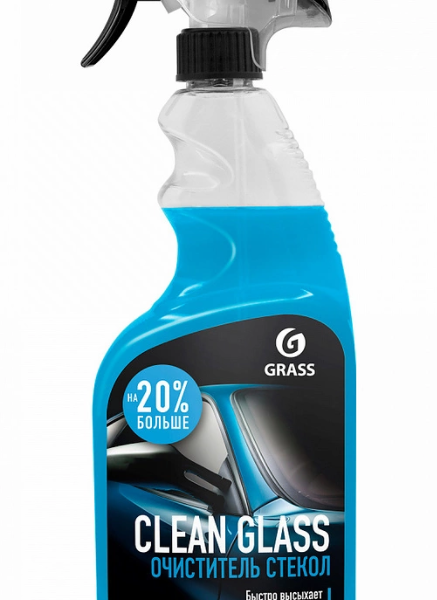 Очиститель стекол и зеркал Grass Clean Glass, 600 мл