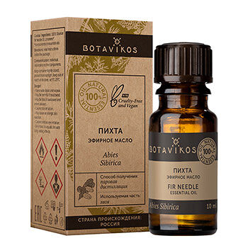 BOTAVIKOS Эфирное масло 100% Пихта сибирская, 10 мл