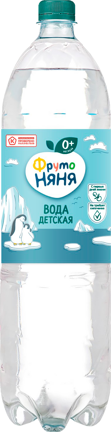 

Вода ФрутоНяня детская негазированная 1.5л