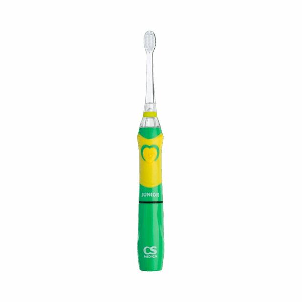 Зубная щетка электрическая CS Medica Junior CS-562 зеленая 