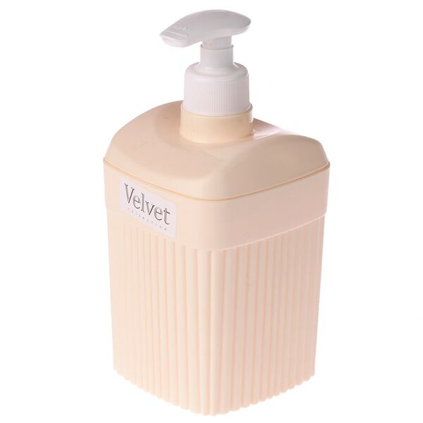 Диспенсер для жидкого мыла Velvet, 0.65 л, бежевый
