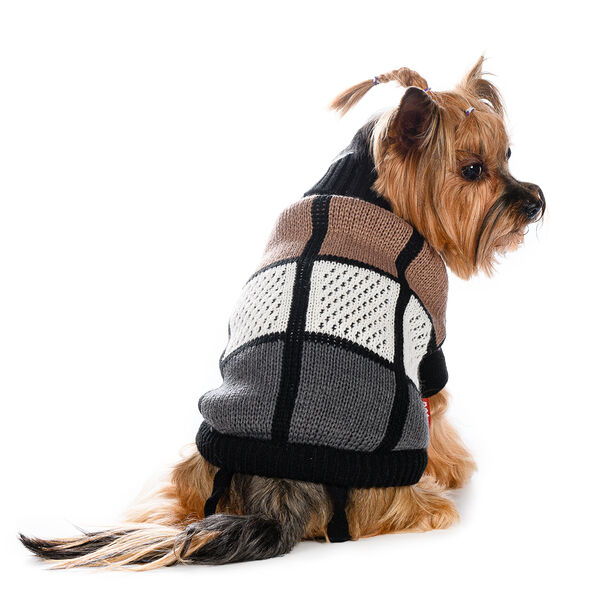 Свитер для собак 25см S бежевый (унисекс)