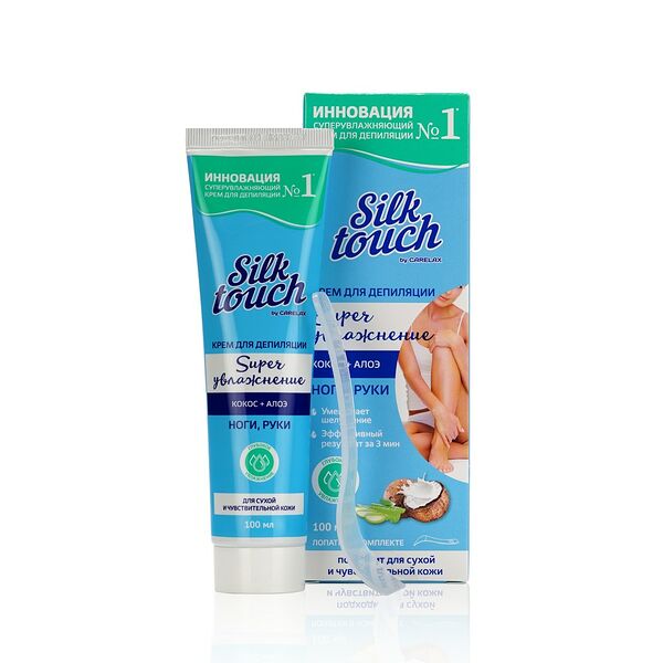 Крем для депиляции рук и ног Carelax Silk Touch 