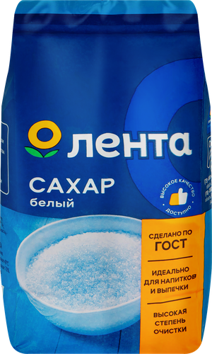 

Сахар Лента белый, ГОСТ 1 кг