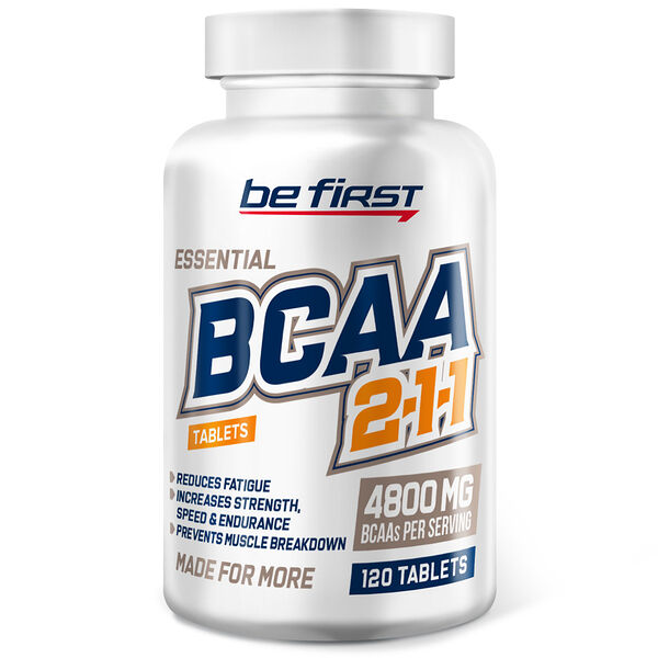 Be First BCAA 2:1:1 таблетки 120 шт