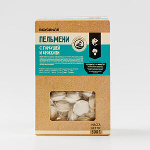 Пельмени микро с горбушей и брокколи, 500 г Продукт замороженный 