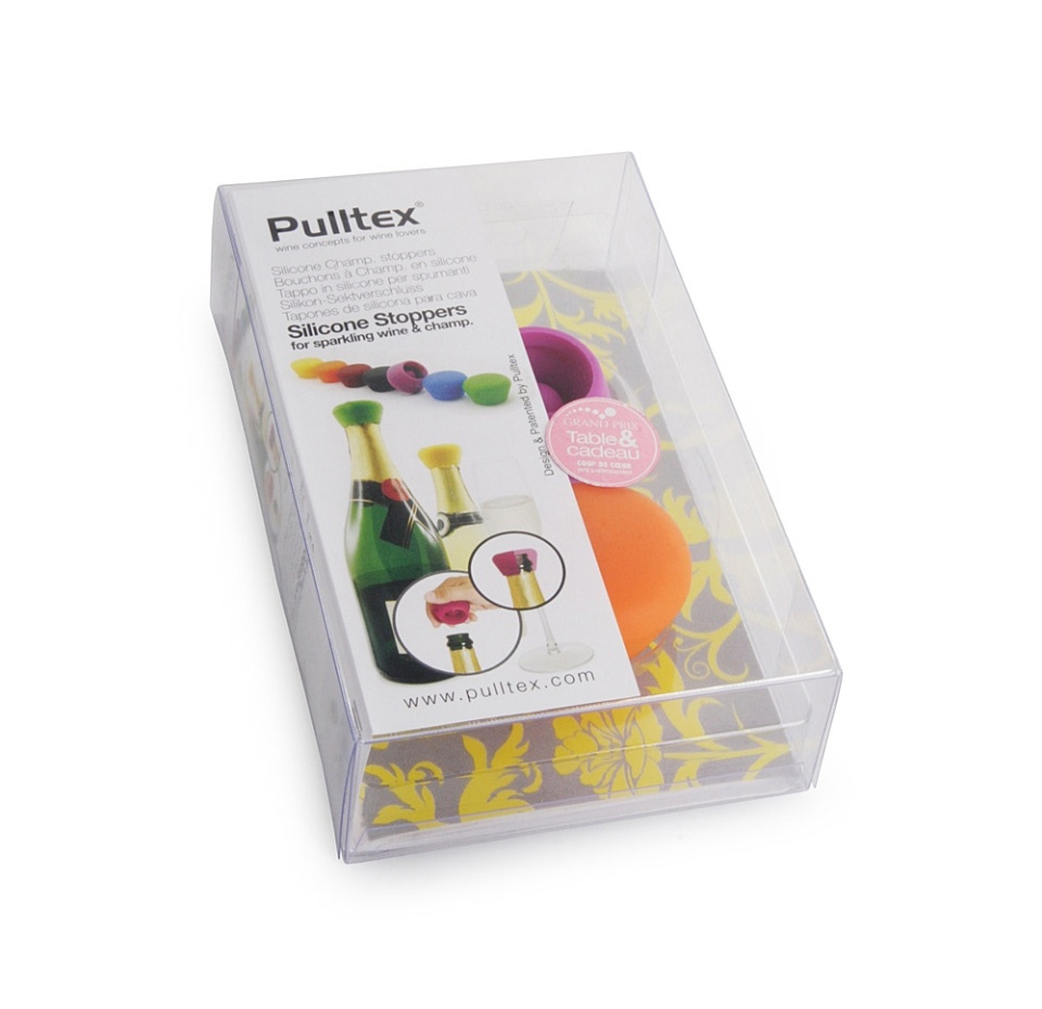 

Стопор Pulltex для игристых вин силиконовый, 2 шт., в ассортименте