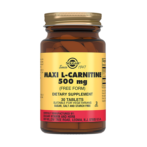 Солгар L-карнитин 500мг таб.№30
