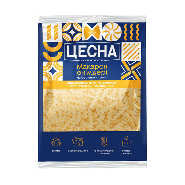 Макаронные изделия, Цесна, 400 г, в ассортименте
