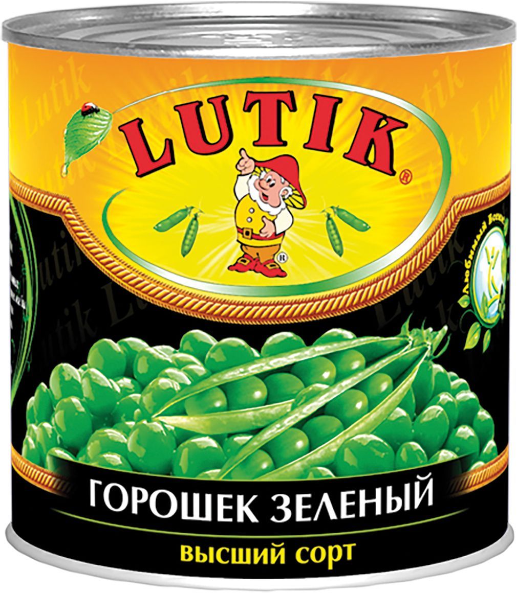 

Горошек зеленый Lutik консервированный 425 мл