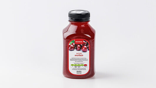 Морс вишневый 0,33, кафе