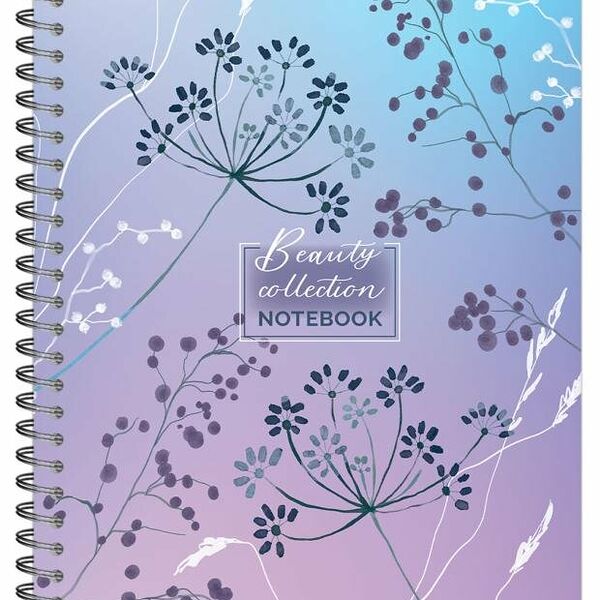 Тетрадь общая Artplays Нежные паттерны в клетку А5, 96 л