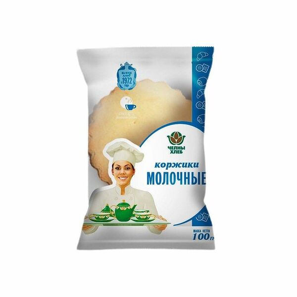 Коржик Челны хлеб Молочный
