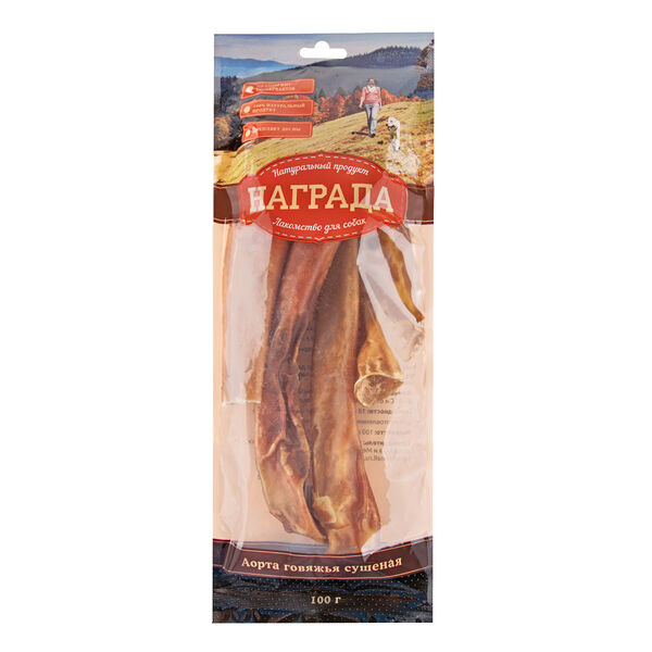 Лакомство для собак Аорта говяжья