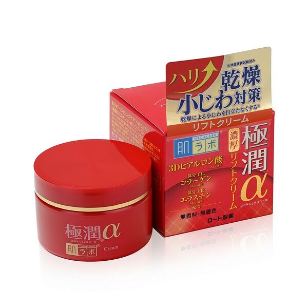 Крем для лица Hada Labo Gokujyun Alpha питательный 50 г