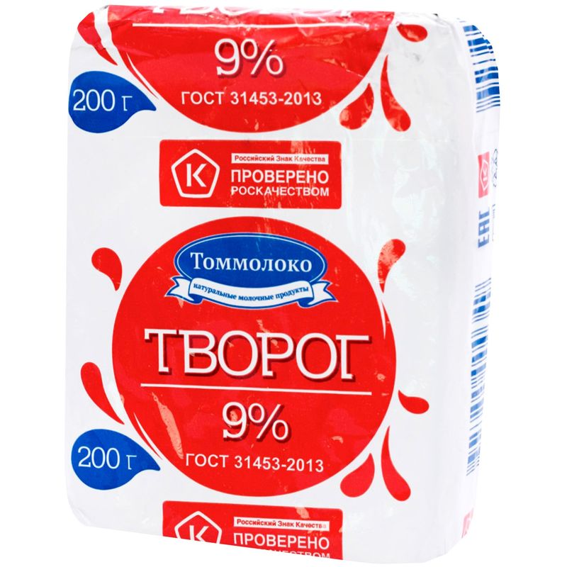 

Творог Томмолоко мягкий, 9%
