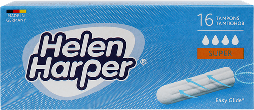 Тампоны Helen Harper Super без аппликатора 16 шт