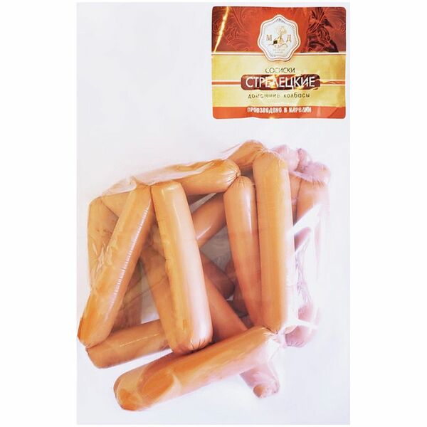 Сосиски МД Карелия Стрелецкие вареные 300г