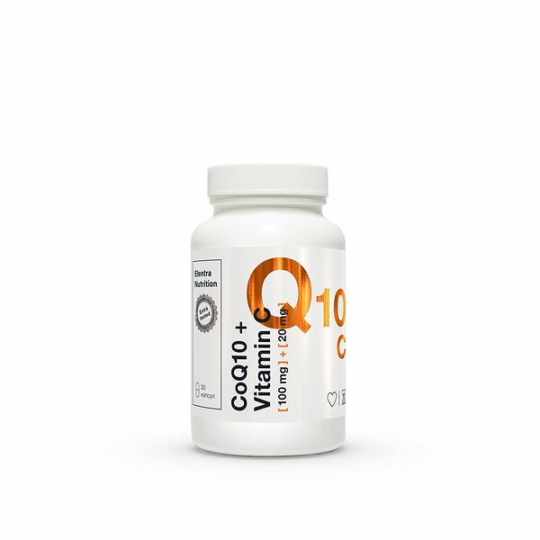 Elentra Nutrition Коэнзим Q10 + Витамин С капсулы 30 шт