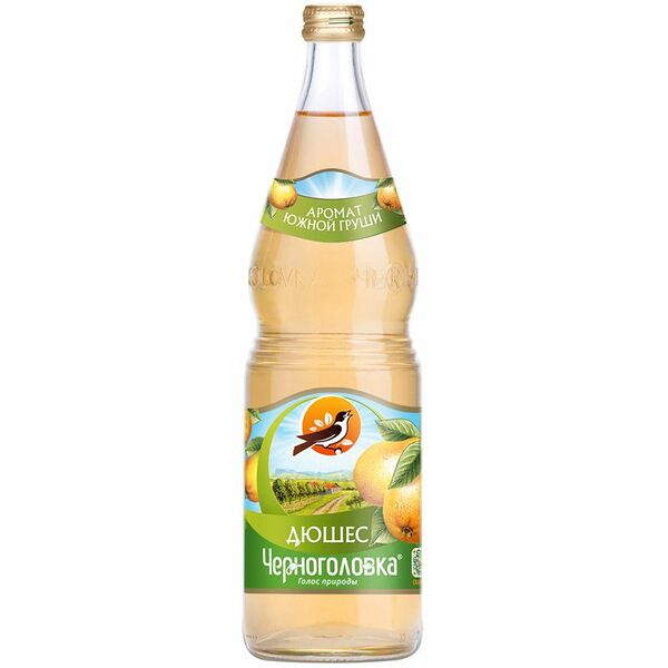 Напиток безалкогольный Черноголовка Дюшес газированный, 1л