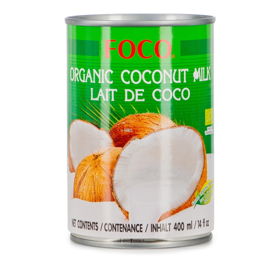 

Кокосовое молоко Organic FOCO 10-12% 400 мл