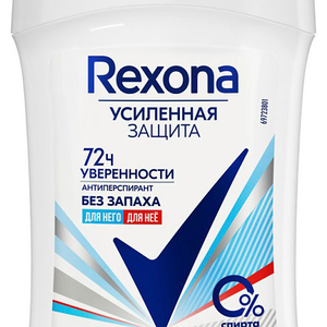 Антиперспирант-дезодорант стик Rexona без запаха