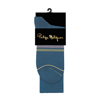 

Носки мужские Philippe Matignon Infinito из мерсеризованного хлопка р. 39-41 синий