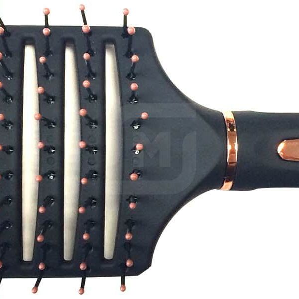 Расческа для волос Laf скелетная широкая черная 9668т-с