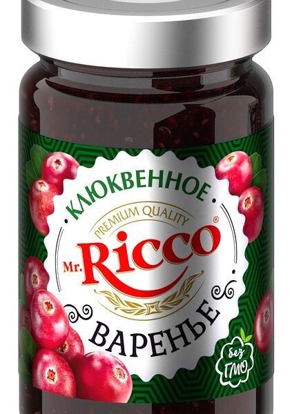 Варенье Mr. Ricco клюквенное