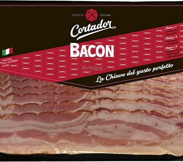 Бекон сырокопчёный Cortador из свинины, 180г
