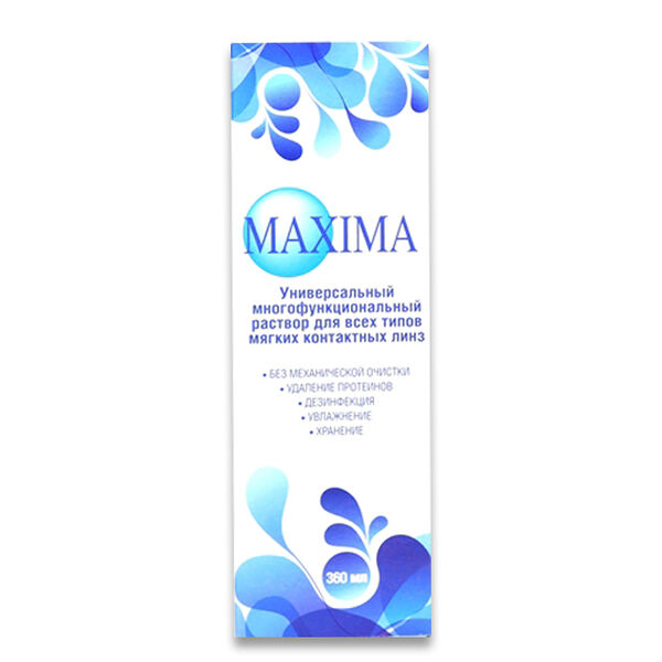 Раствор для линз Maxima 360 мл