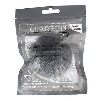 CKS 428 Конжаковый спонж с бамбуковым углем